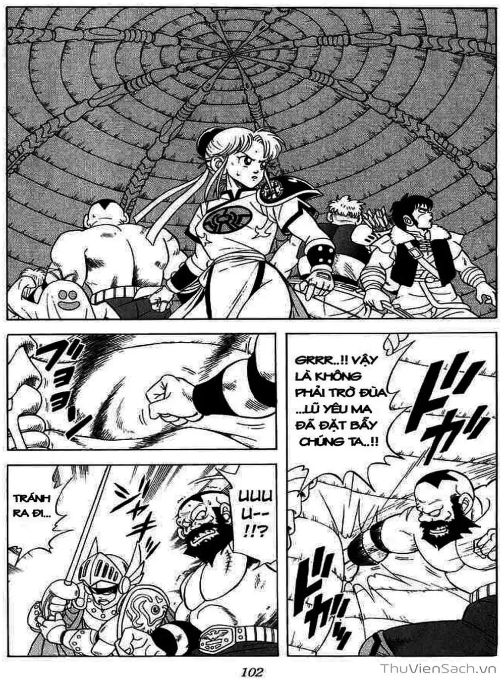 Truyện Tranh Dấu Ấn Rồng Thiêng - Dragon Quest trang 4