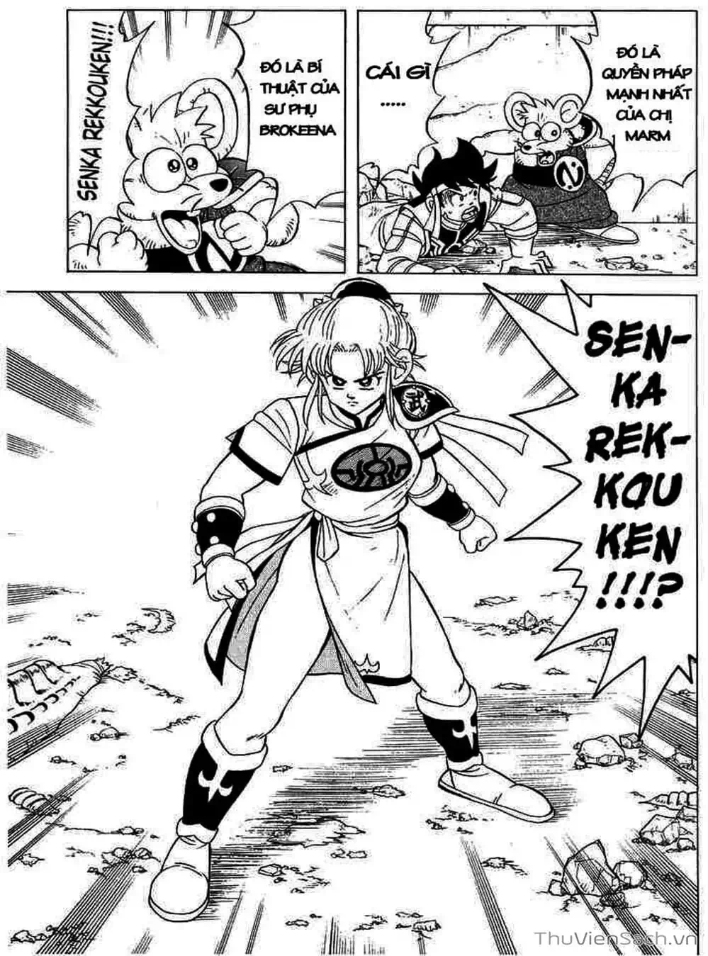 Truyện Tranh Dấu Ấn Rồng Thiêng - Dragon Quest trang 4