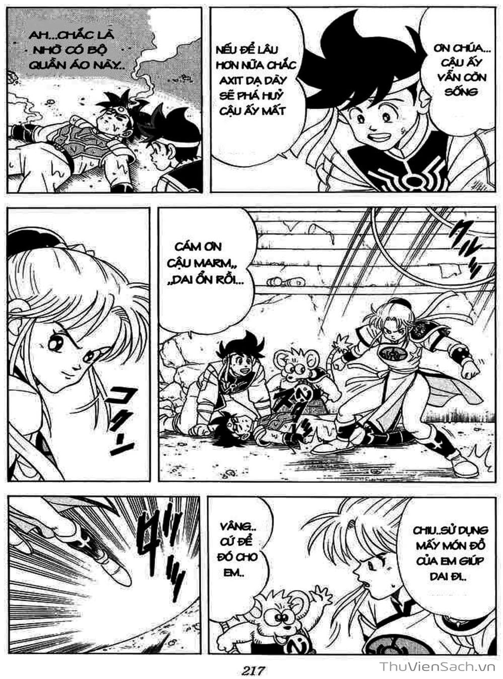 Truyện Tranh Dấu Ấn Rồng Thiêng - Dragon Quest trang 4