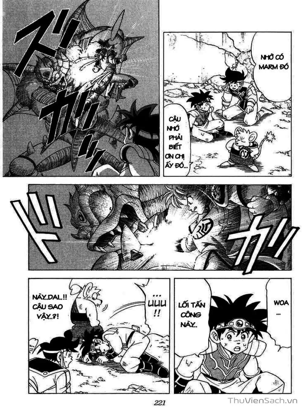 Truyện Tranh Dấu Ấn Rồng Thiêng - Dragon Quest trang 4