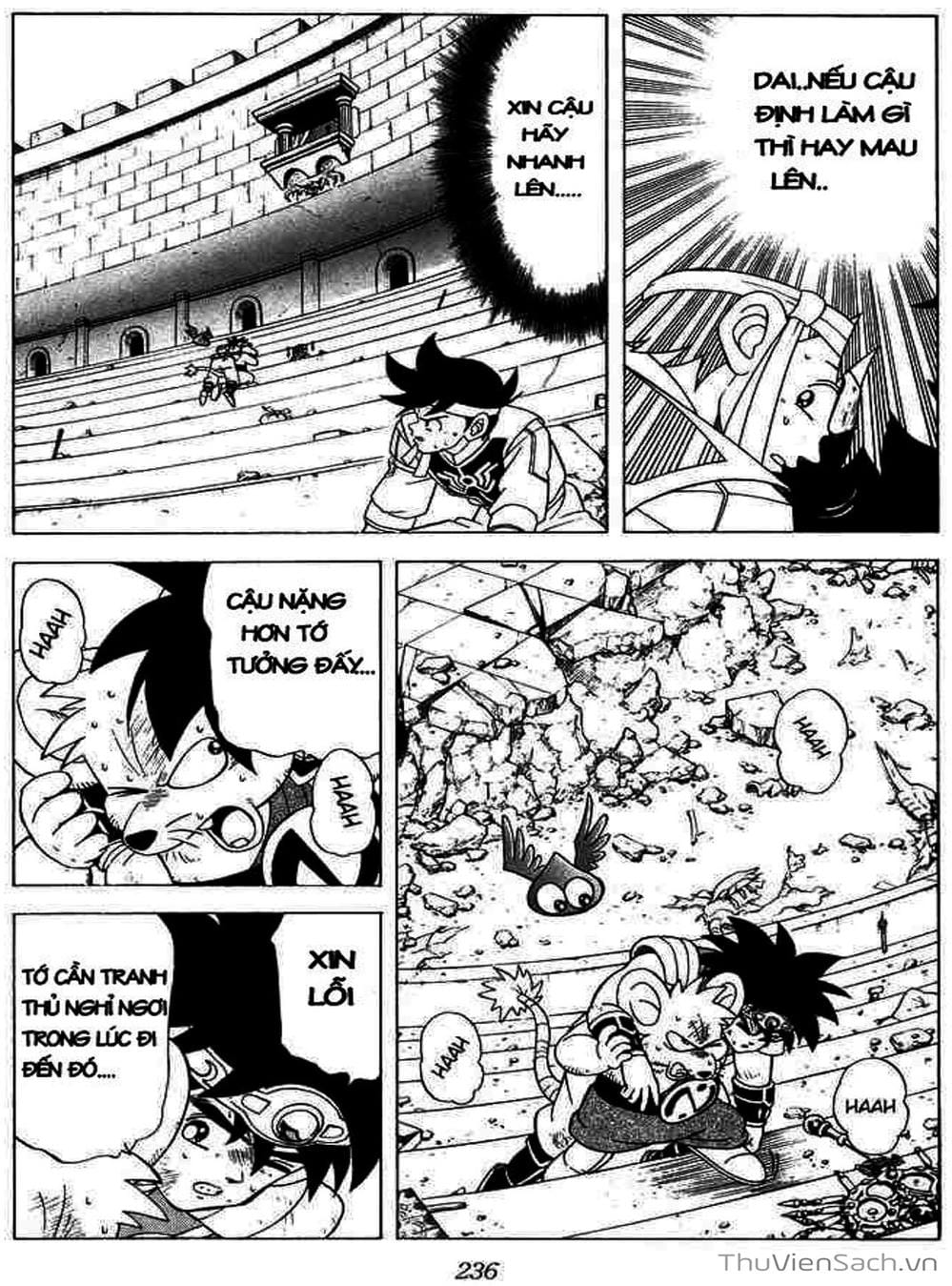 Truyện Tranh Dấu Ấn Rồng Thiêng - Dragon Quest trang 4