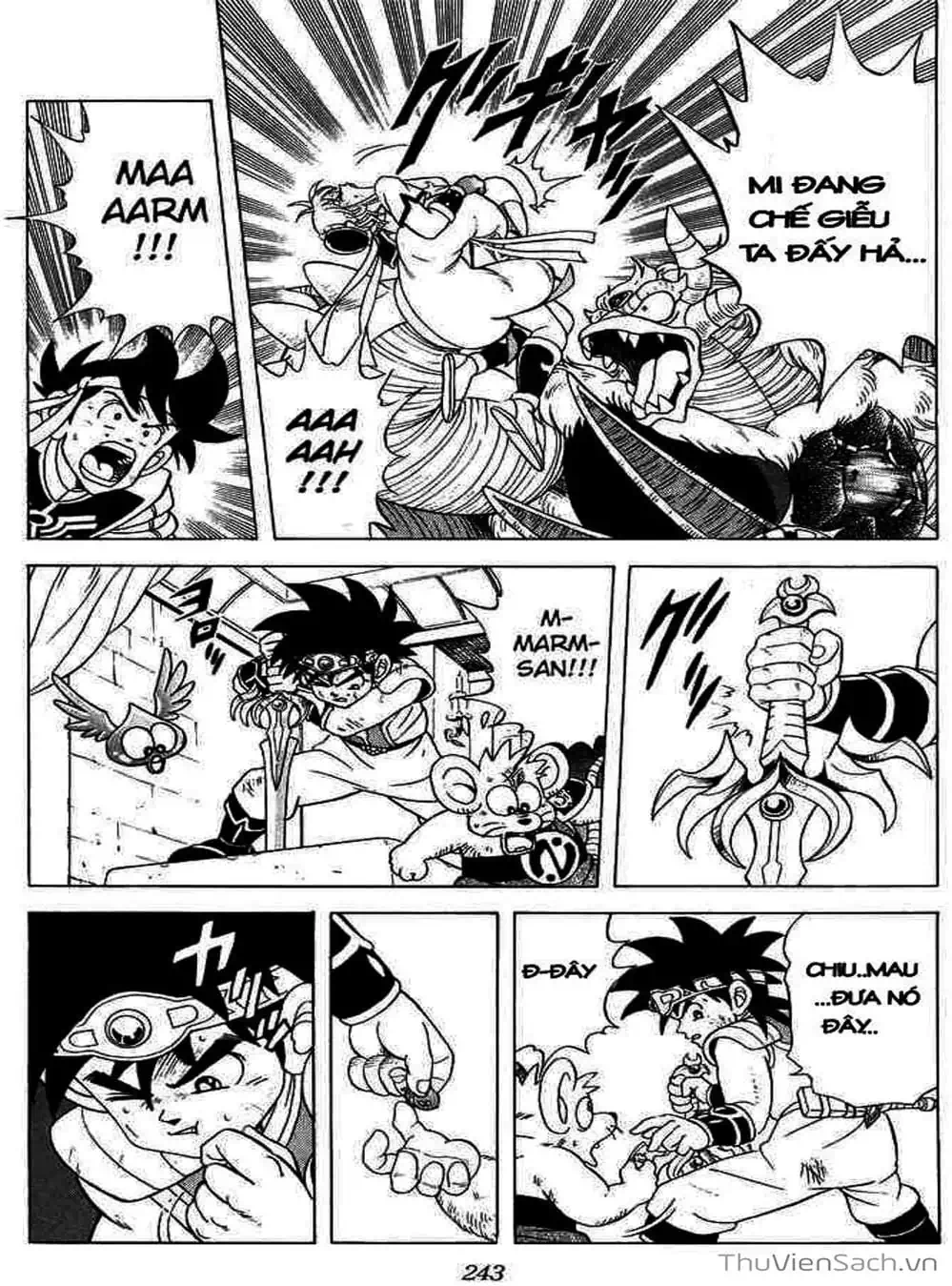 Truyện Tranh Dấu Ấn Rồng Thiêng - Dragon Quest trang 4
