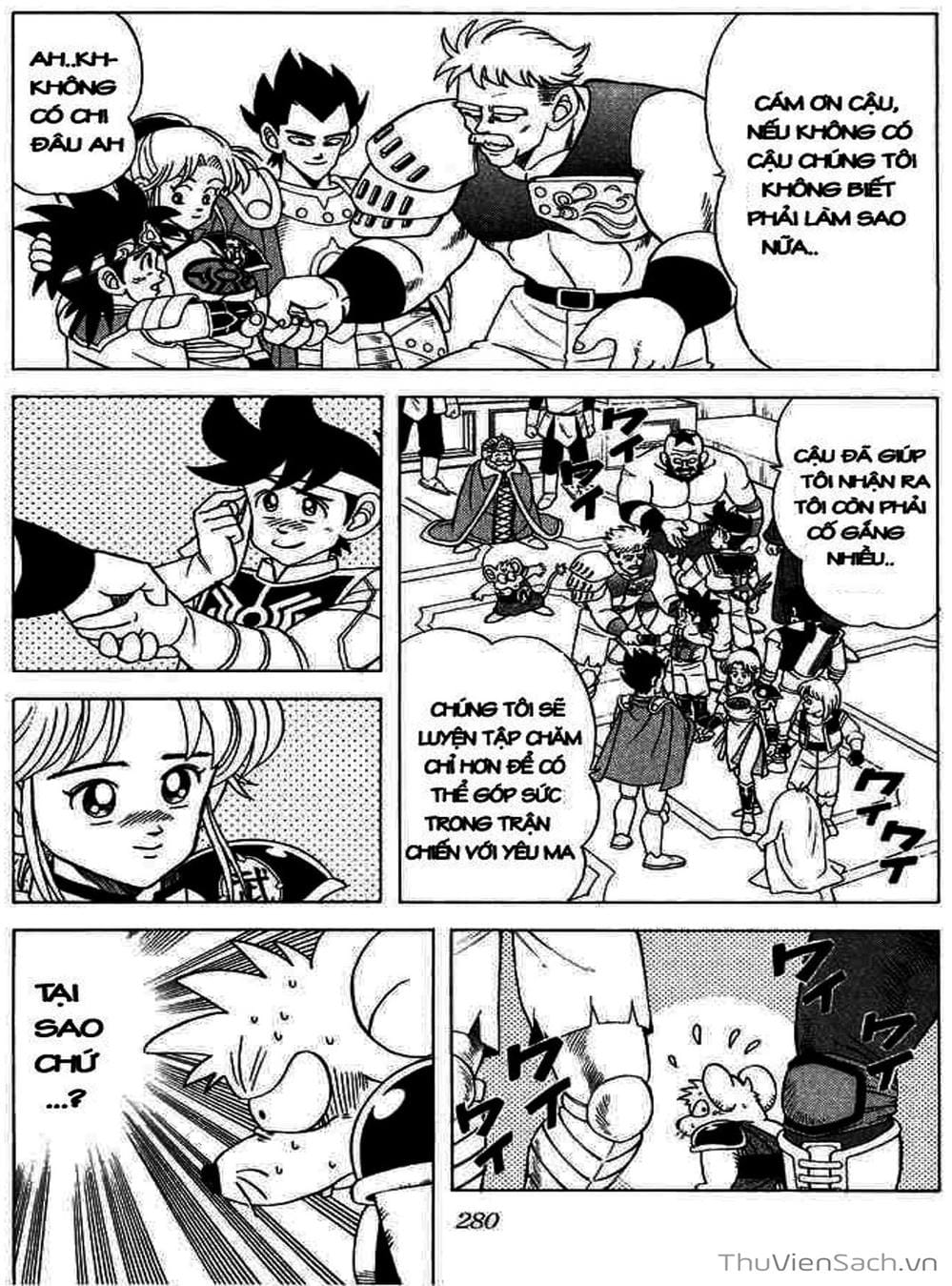 Truyện Tranh Dấu Ấn Rồng Thiêng - Dragon Quest trang 4