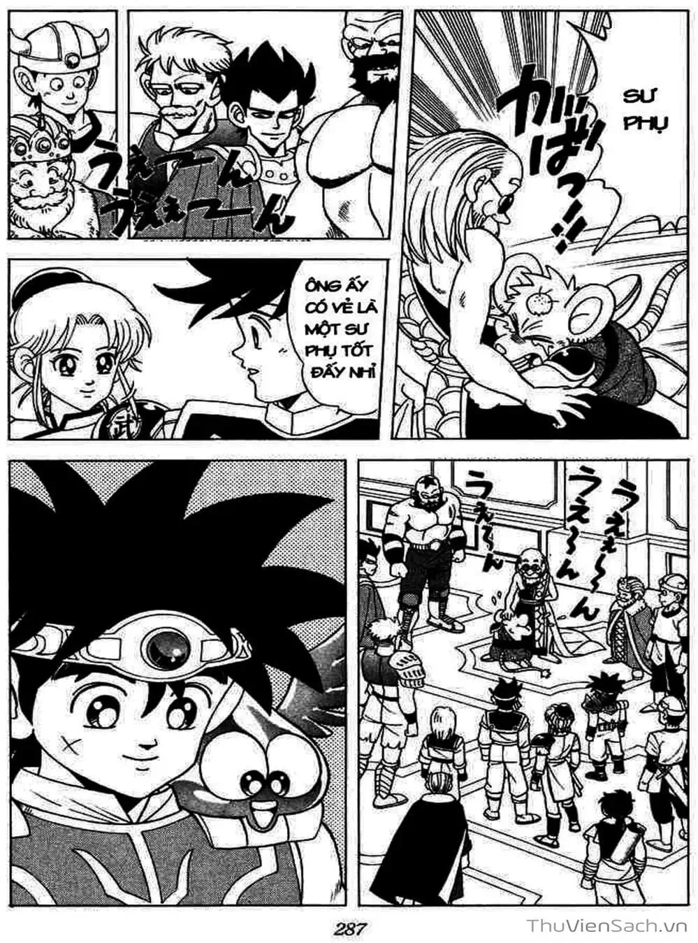 Truyện Tranh Dấu Ấn Rồng Thiêng - Dragon Quest trang 4
