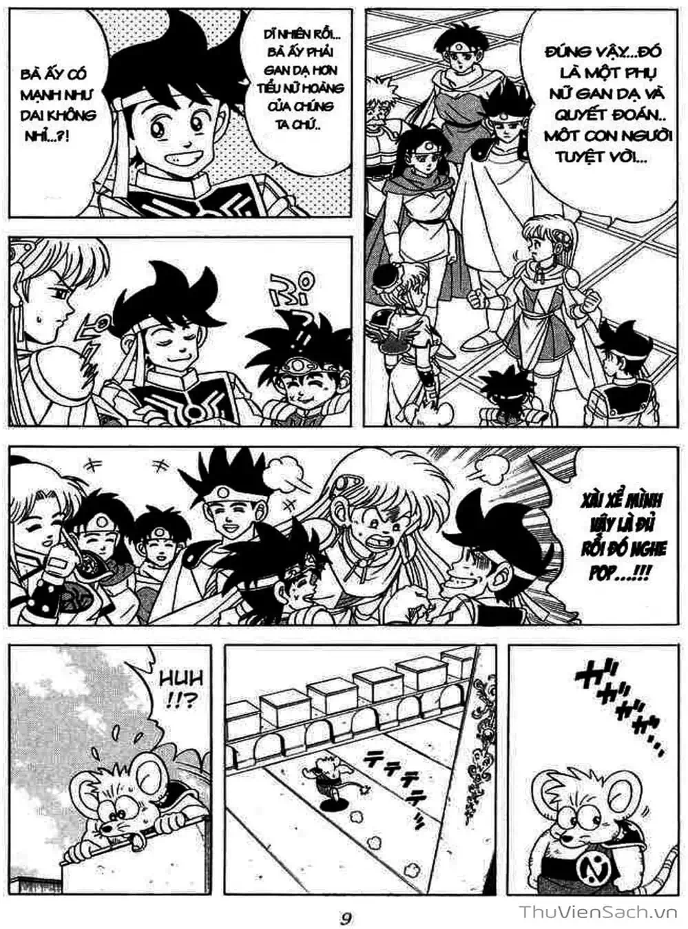 Truyện Tranh Dấu Ấn Rồng Thiêng - Dragon Quest trang 4