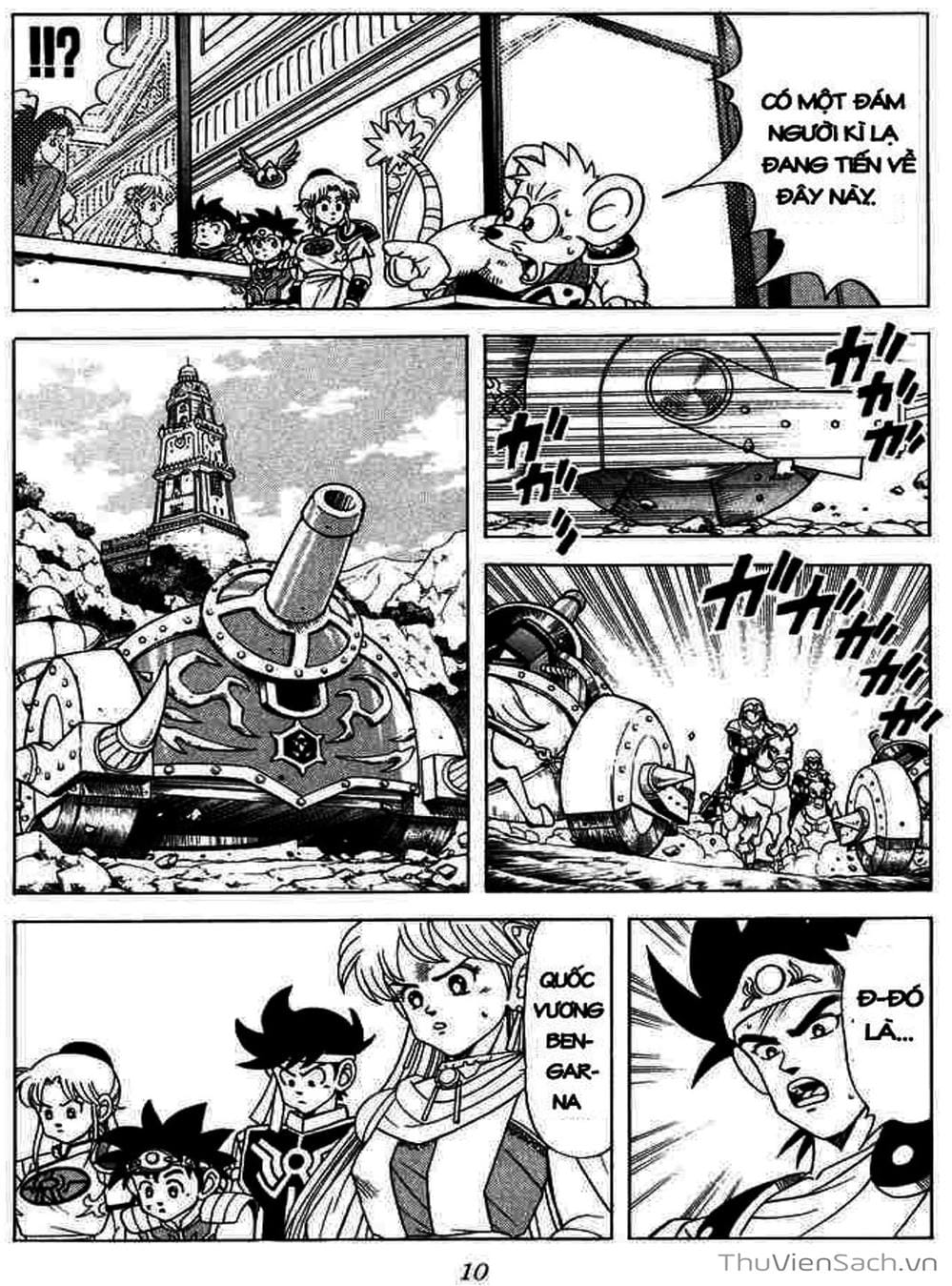 Truyện Tranh Dấu Ấn Rồng Thiêng - Dragon Quest trang 4