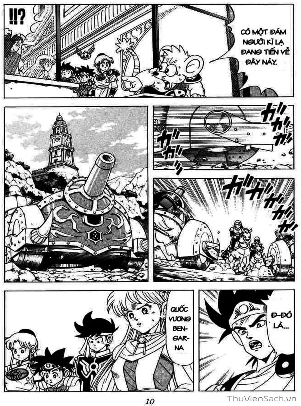 Truyện Tranh Dấu Ấn Rồng Thiêng - Dragon Quest trang 4