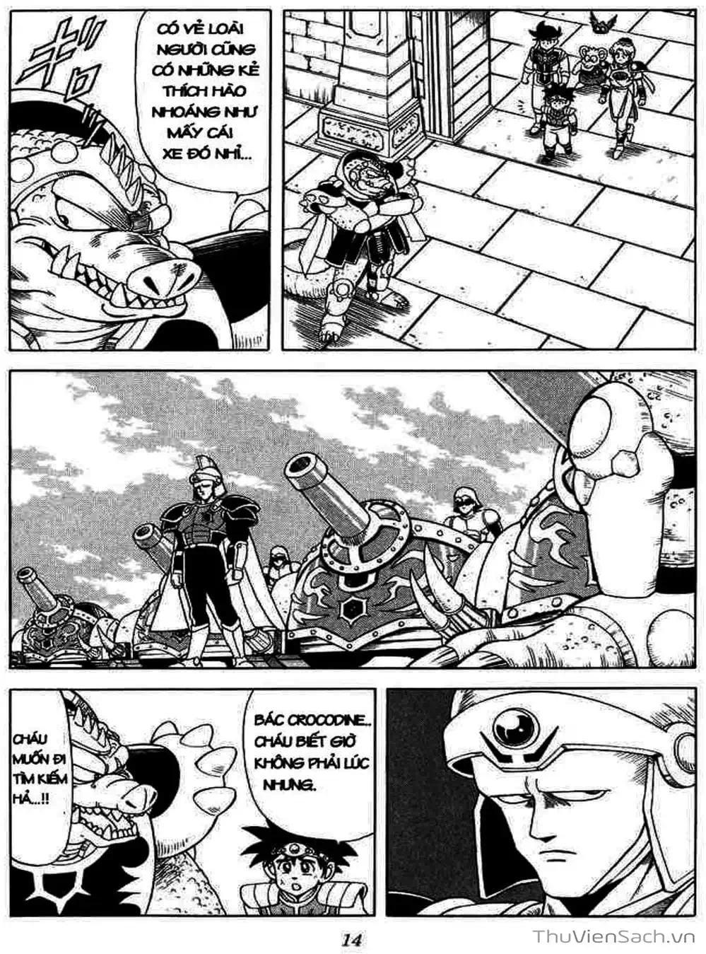 Truyện Tranh Dấu Ấn Rồng Thiêng - Dragon Quest trang 4