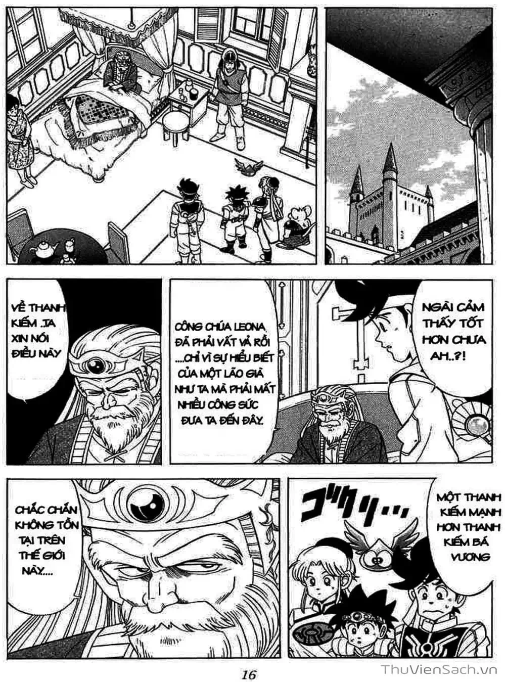 Truyện Tranh Dấu Ấn Rồng Thiêng - Dragon Quest trang 4