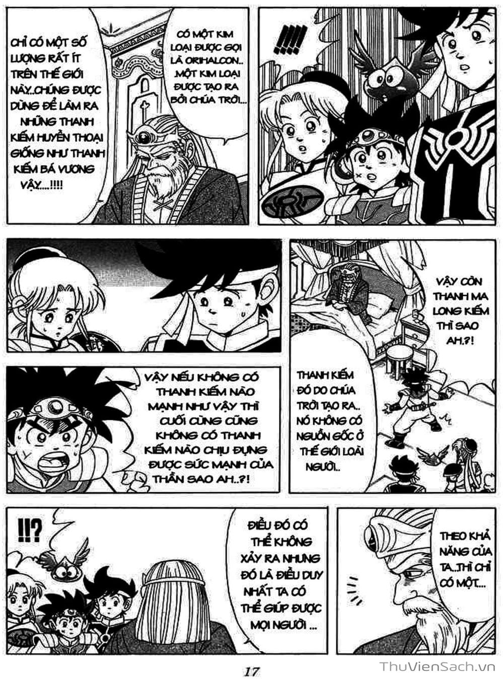 Truyện Tranh Dấu Ấn Rồng Thiêng - Dragon Quest trang 4