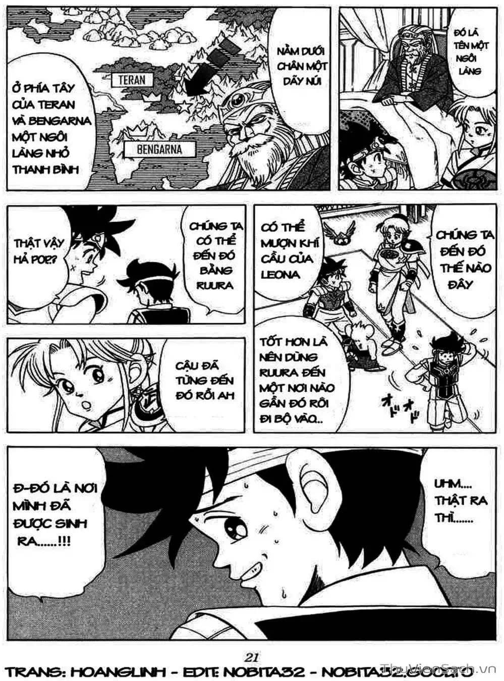 Truyện Tranh Dấu Ấn Rồng Thiêng - Dragon Quest trang 4