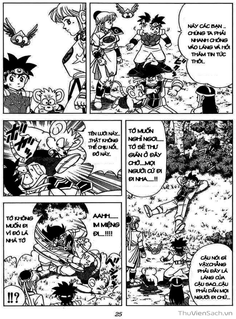 Truyện Tranh Dấu Ấn Rồng Thiêng - Dragon Quest trang 4