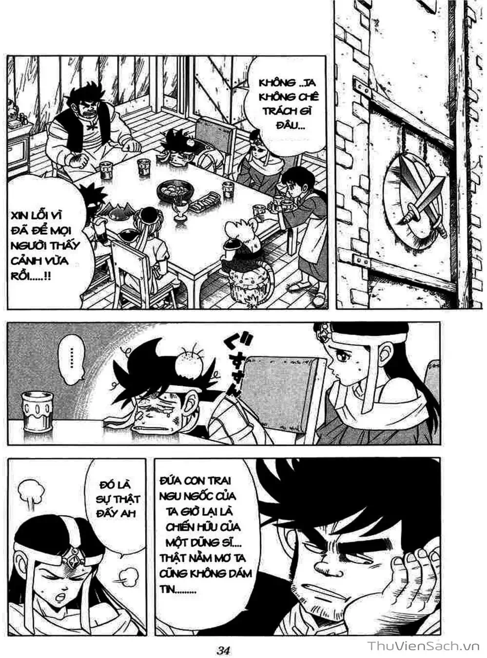 Truyện Tranh Dấu Ấn Rồng Thiêng - Dragon Quest trang 4