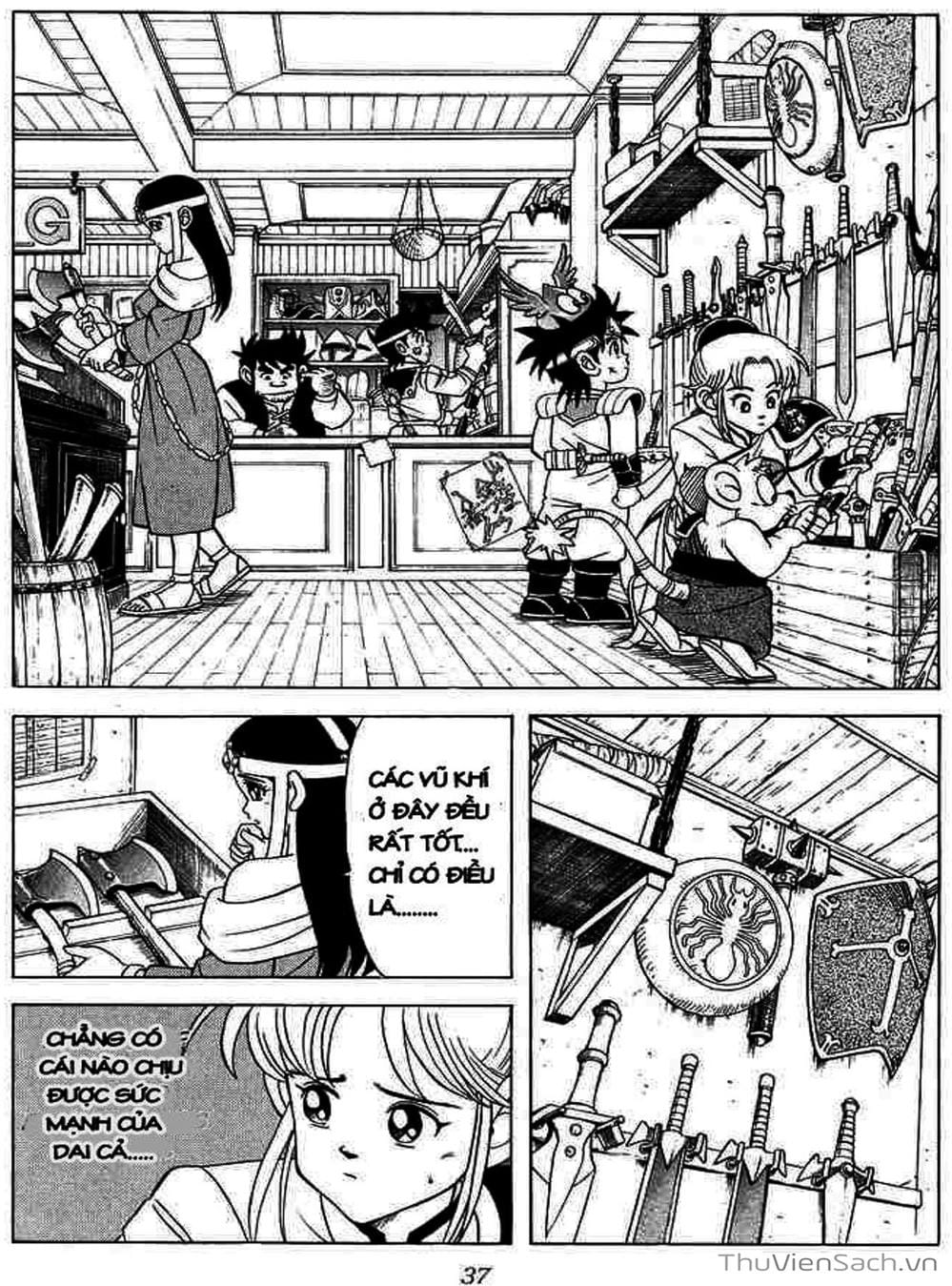 Truyện Tranh Dấu Ấn Rồng Thiêng - Dragon Quest trang 4