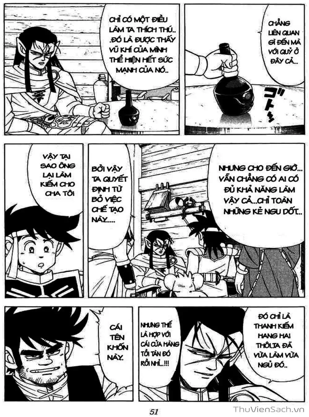 Truyện Tranh Dấu Ấn Rồng Thiêng - Dragon Quest trang 4