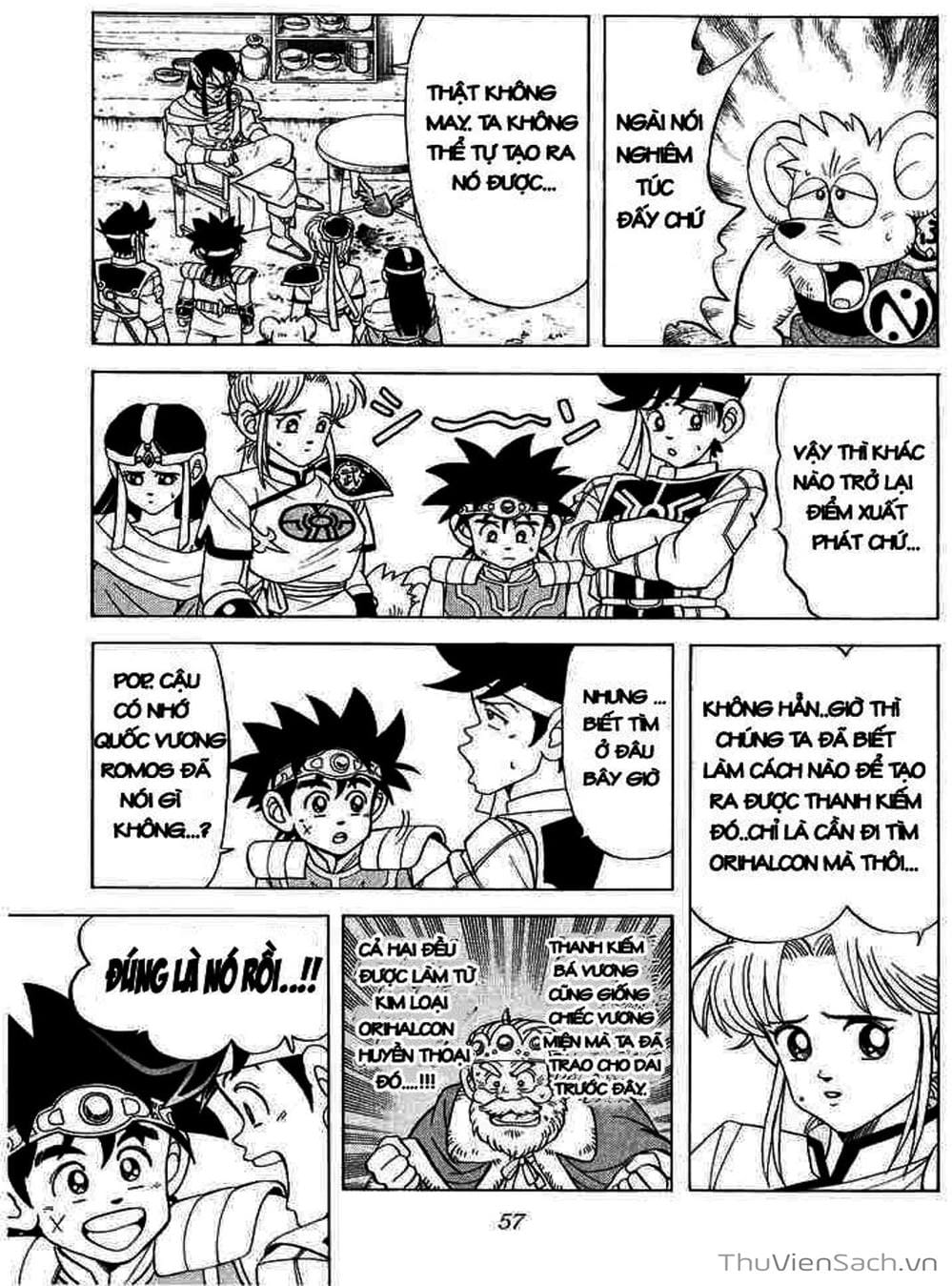 Truyện Tranh Dấu Ấn Rồng Thiêng - Dragon Quest trang 4