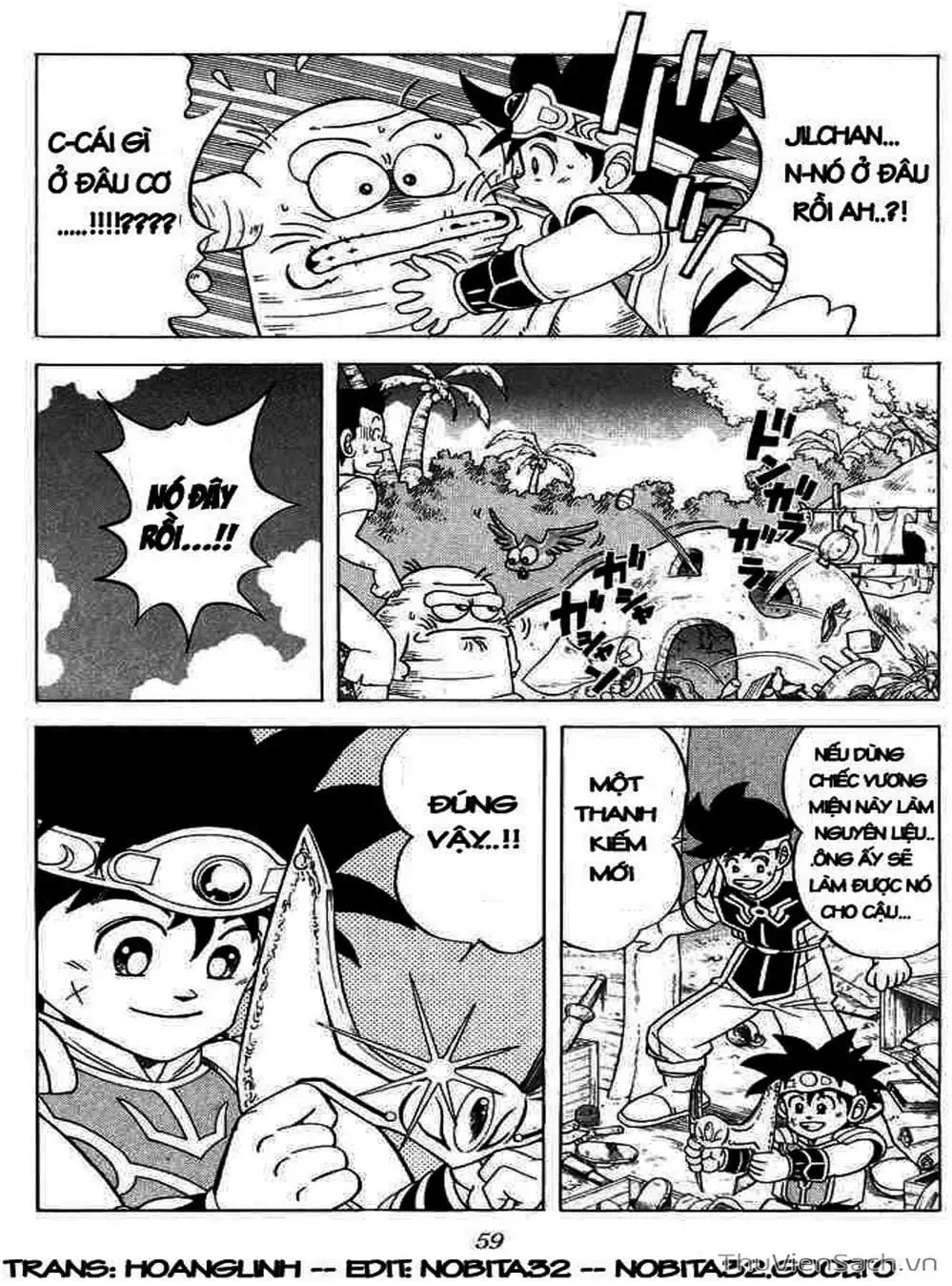 Truyện Tranh Dấu Ấn Rồng Thiêng - Dragon Quest trang 4