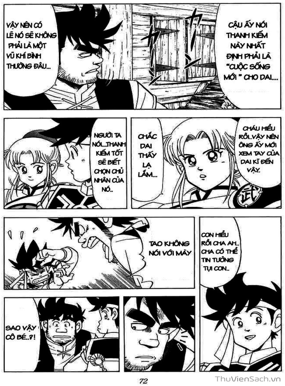 Truyện Tranh Dấu Ấn Rồng Thiêng - Dragon Quest trang 4