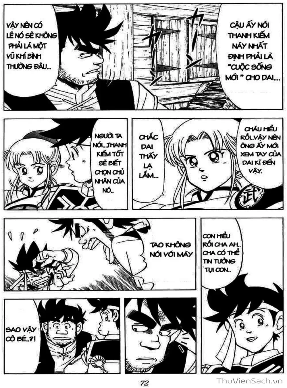 Truyện Tranh Dấu Ấn Rồng Thiêng - Dragon Quest trang 4