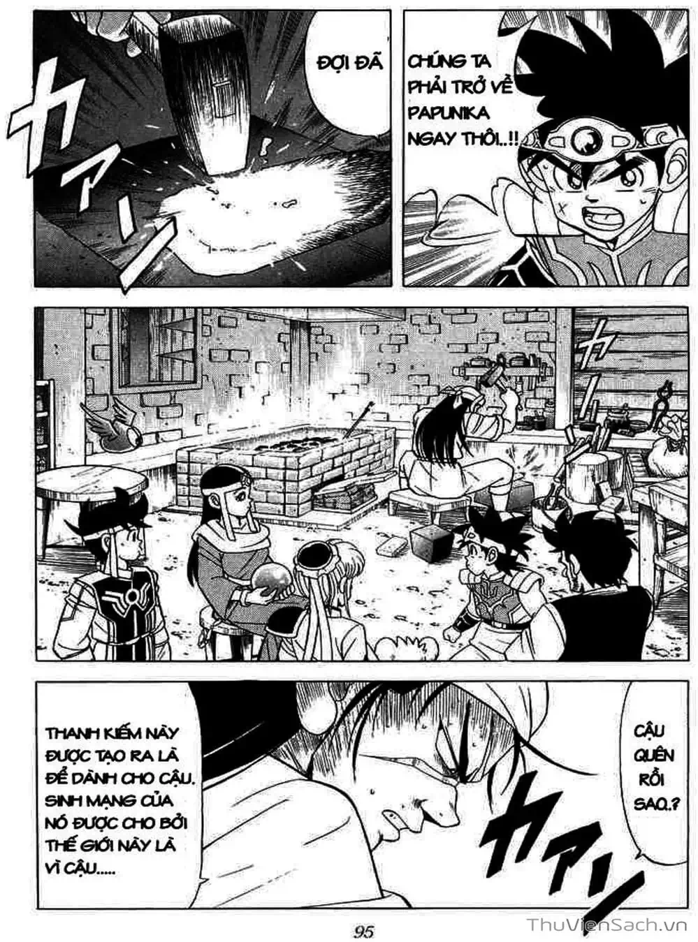 Truyện Tranh Dấu Ấn Rồng Thiêng - Dragon Quest trang 4