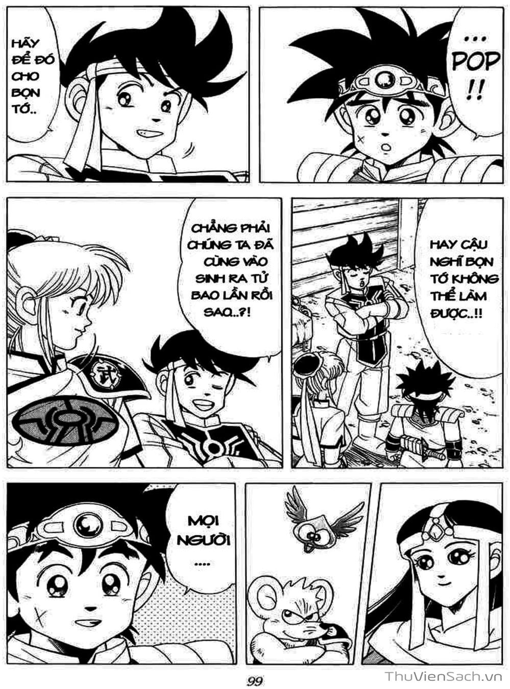 Truyện Tranh Dấu Ấn Rồng Thiêng - Dragon Quest trang 4
