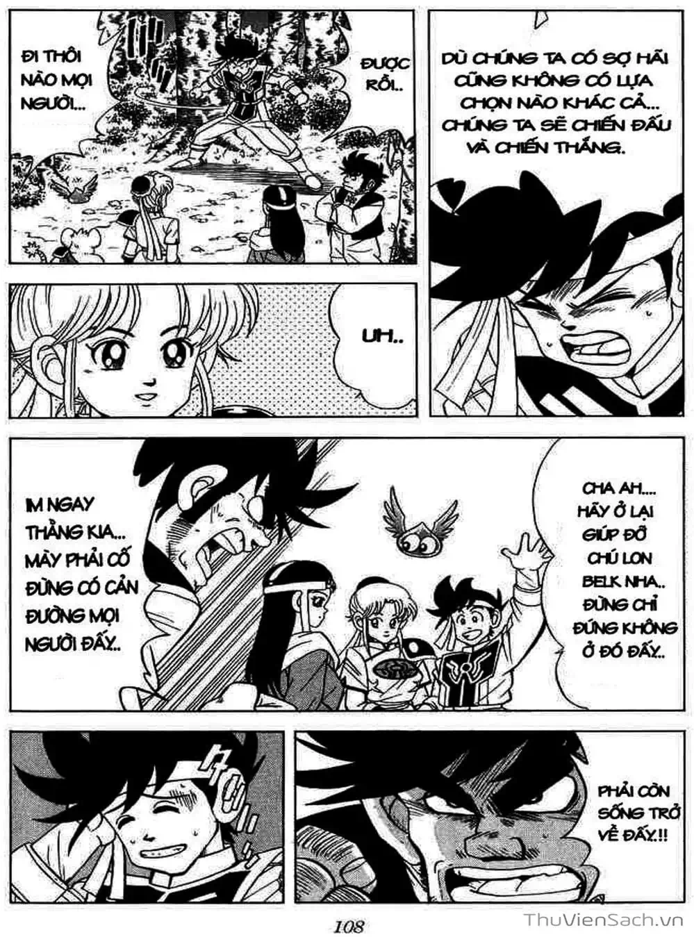 Truyện Tranh Dấu Ấn Rồng Thiêng - Dragon Quest trang 4
