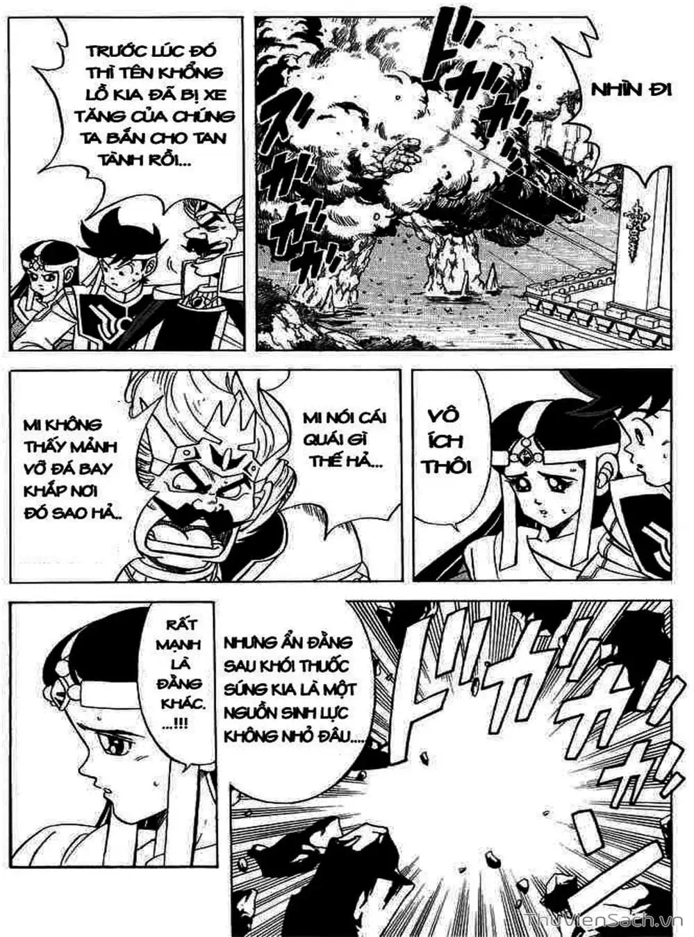 Truyện Tranh Dấu Ấn Rồng Thiêng - Dragon Quest trang 4