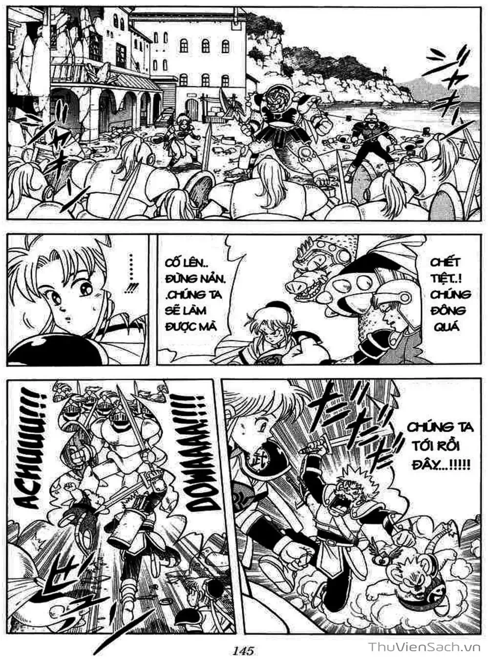 Truyện Tranh Dấu Ấn Rồng Thiêng - Dragon Quest trang 4