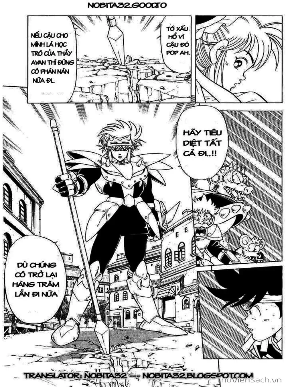 Truyện Tranh Dấu Ấn Rồng Thiêng - Dragon Quest trang 4