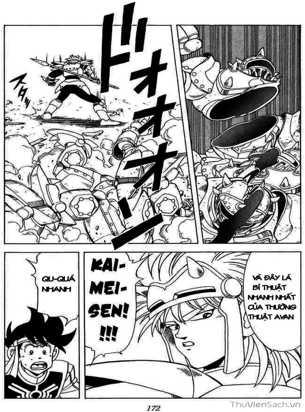 Truyện Tranh Dấu Ấn Rồng Thiêng - Dragon Quest trang 4