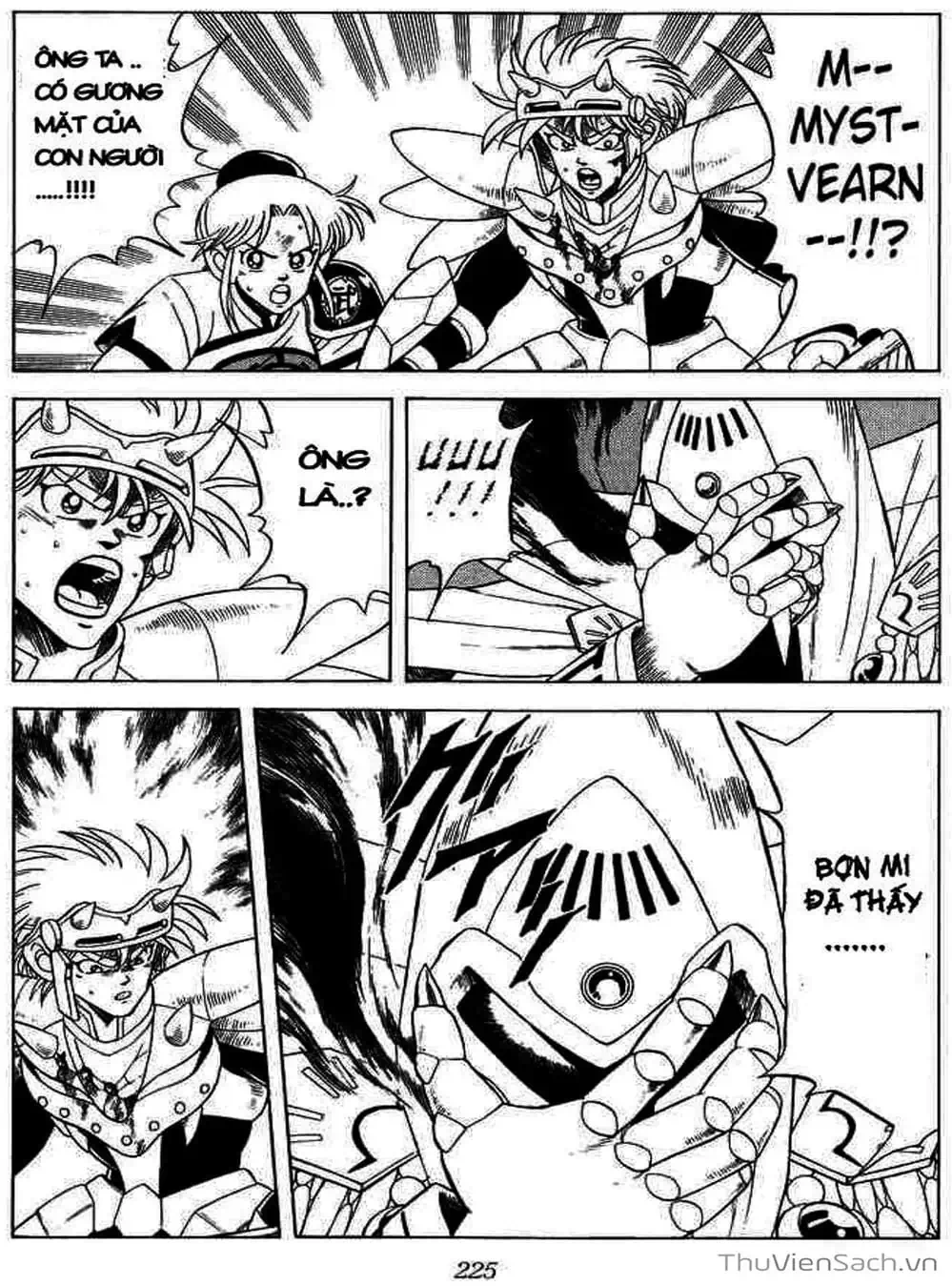 Truyện Tranh Dấu Ấn Rồng Thiêng - Dragon Quest trang 4