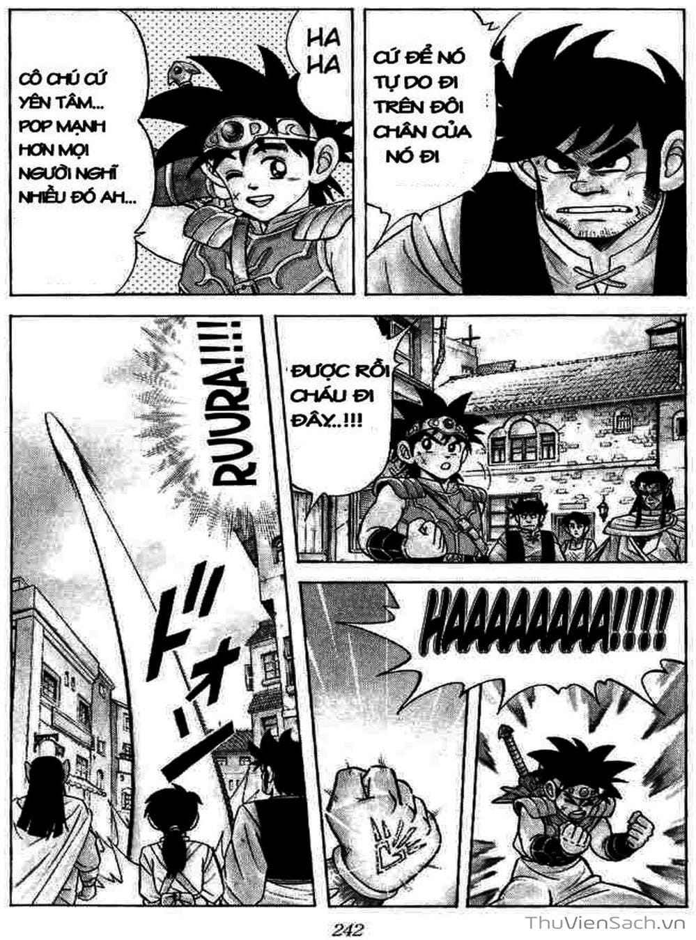 Truyện Tranh Dấu Ấn Rồng Thiêng - Dragon Quest trang 4