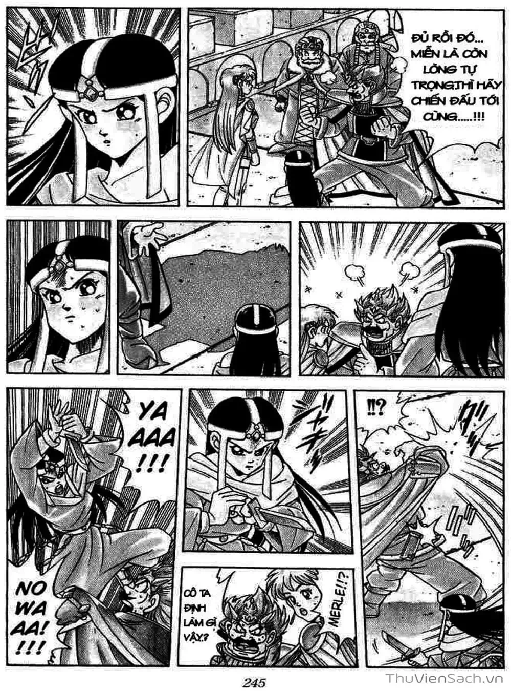 Truyện Tranh Dấu Ấn Rồng Thiêng - Dragon Quest trang 4