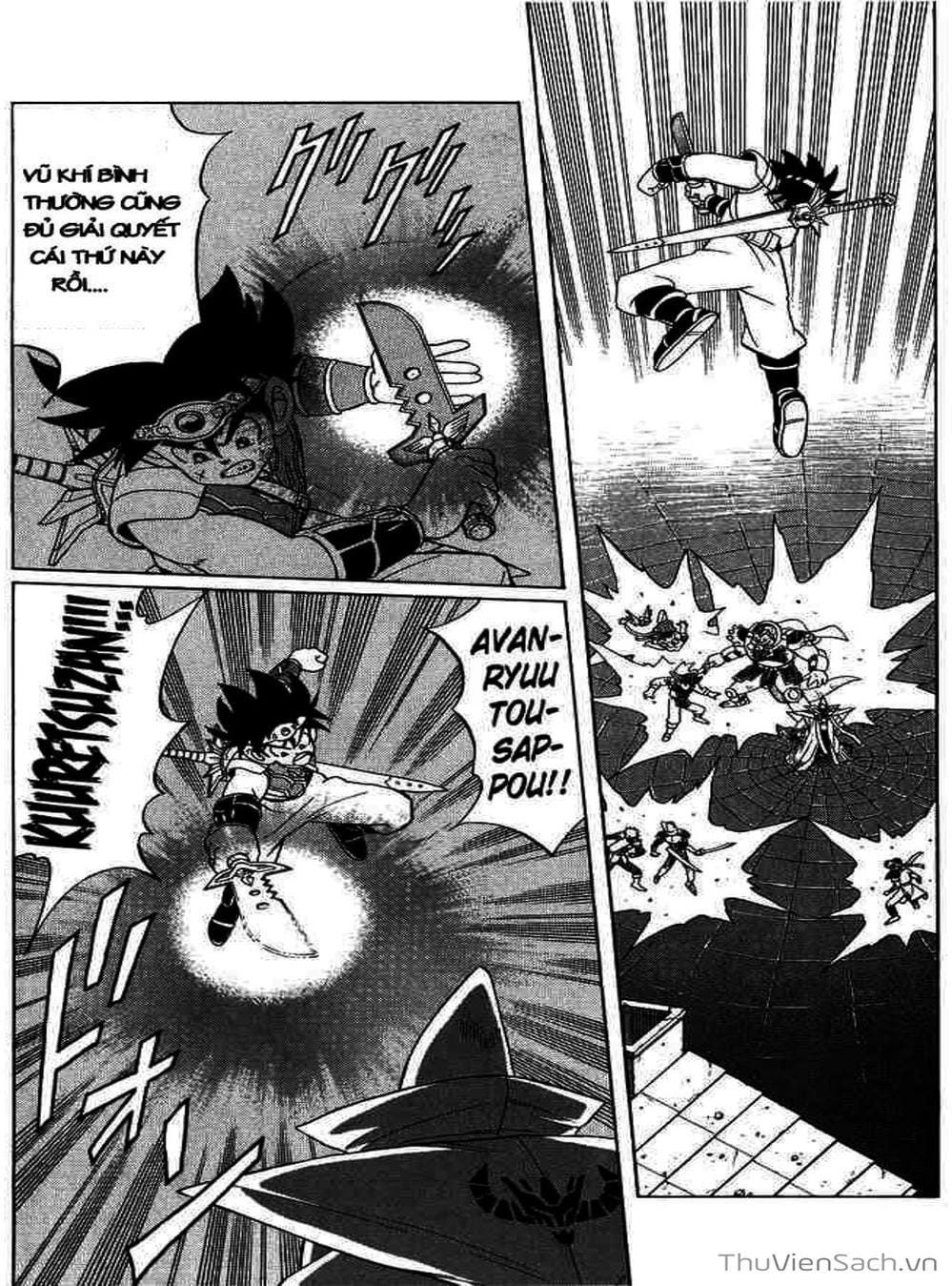 Truyện Tranh Dấu Ấn Rồng Thiêng - Dragon Quest trang 4