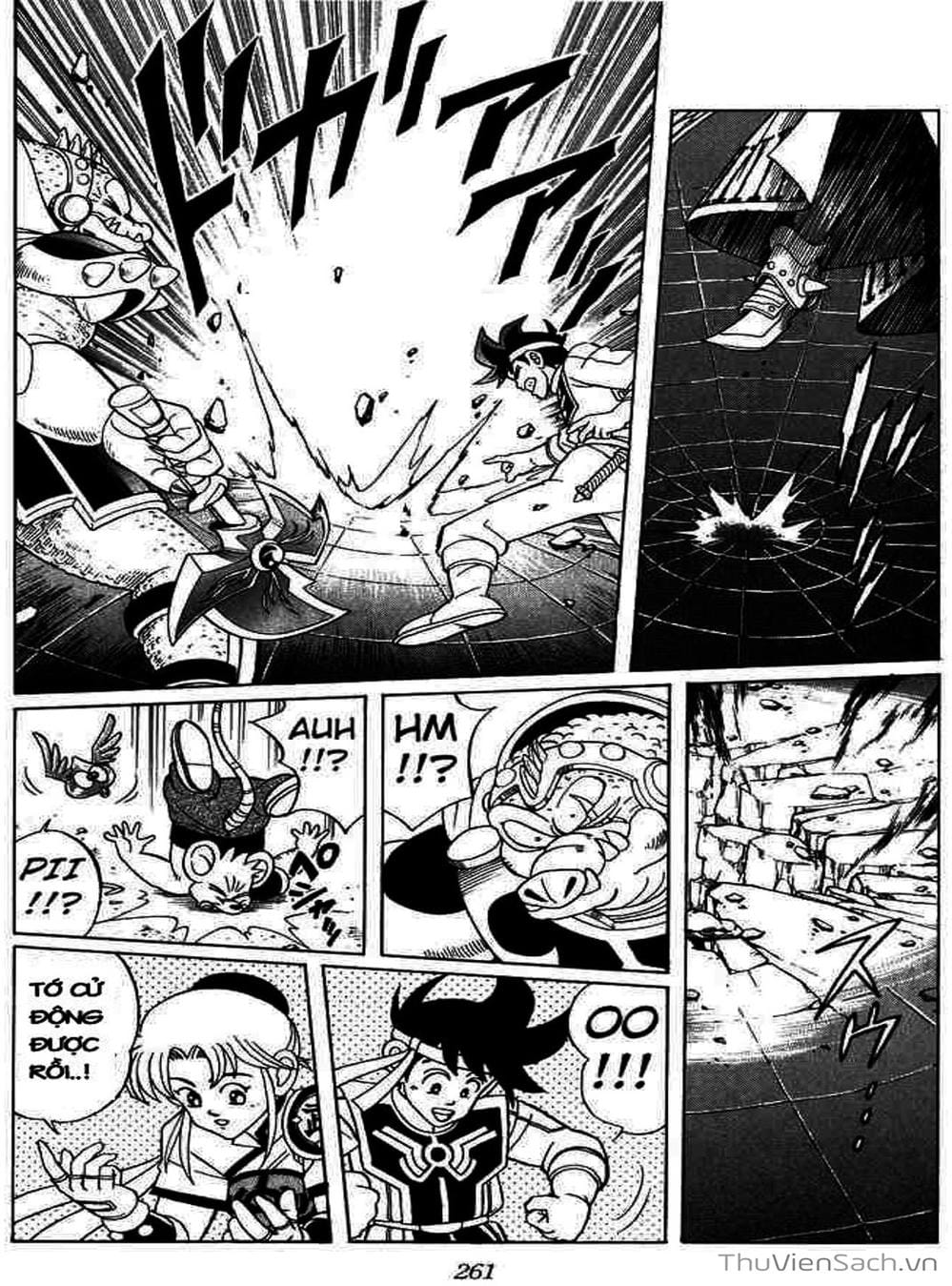 Truyện Tranh Dấu Ấn Rồng Thiêng - Dragon Quest trang 4