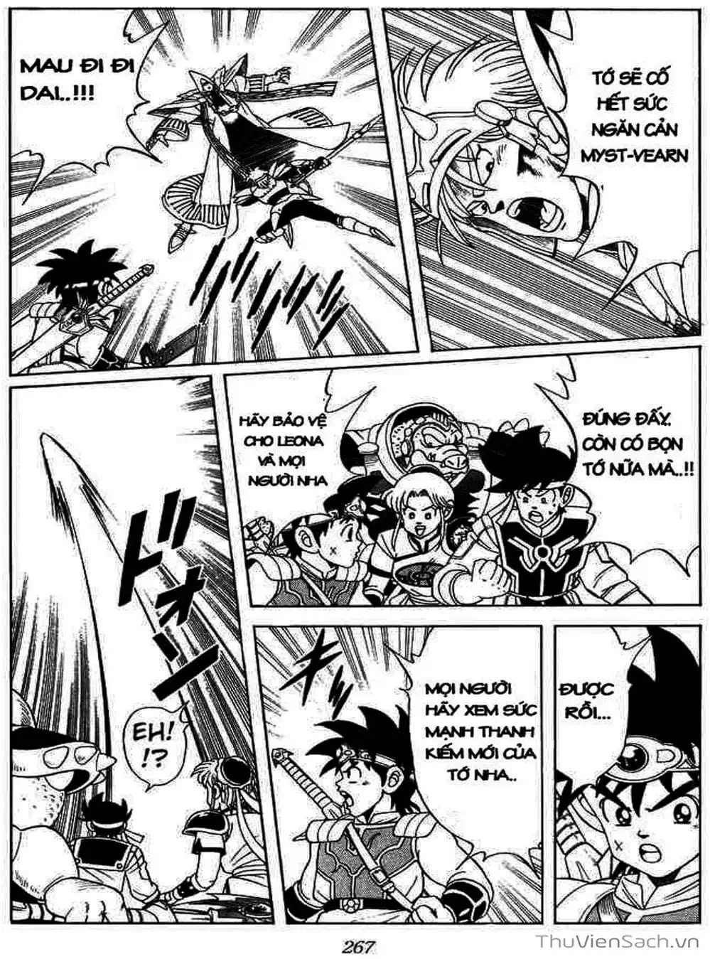 Truyện Tranh Dấu Ấn Rồng Thiêng - Dragon Quest trang 4