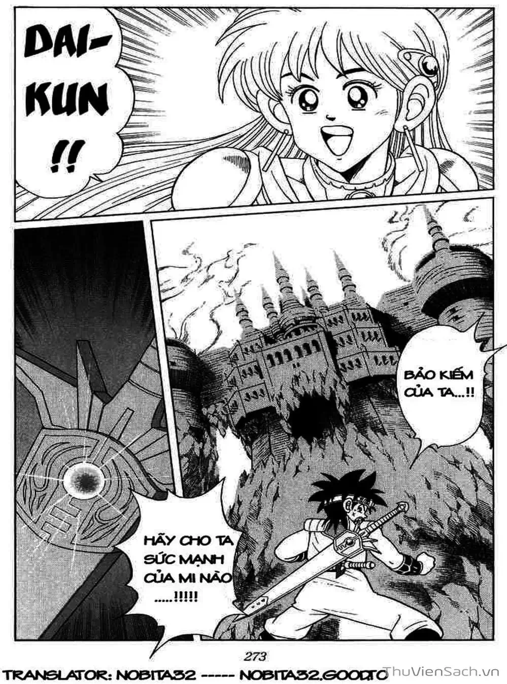 Truyện Tranh Dấu Ấn Rồng Thiêng - Dragon Quest trang 4