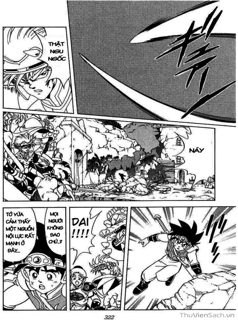 Truyện Tranh Dấu Ấn Rồng Thiêng - Dragon Quest trang 4