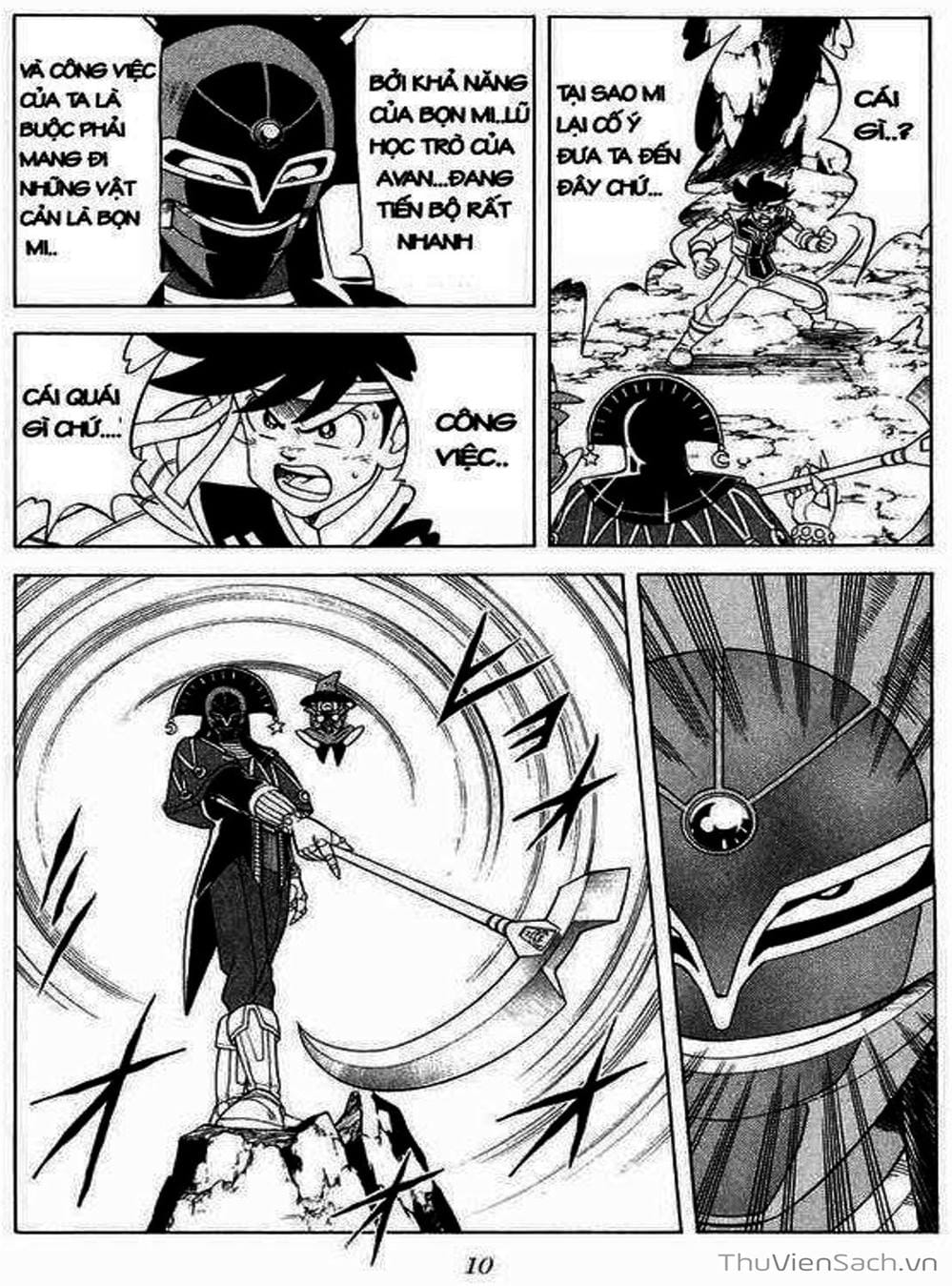 Truyện Tranh Dấu Ấn Rồng Thiêng - Dragon Quest trang 4