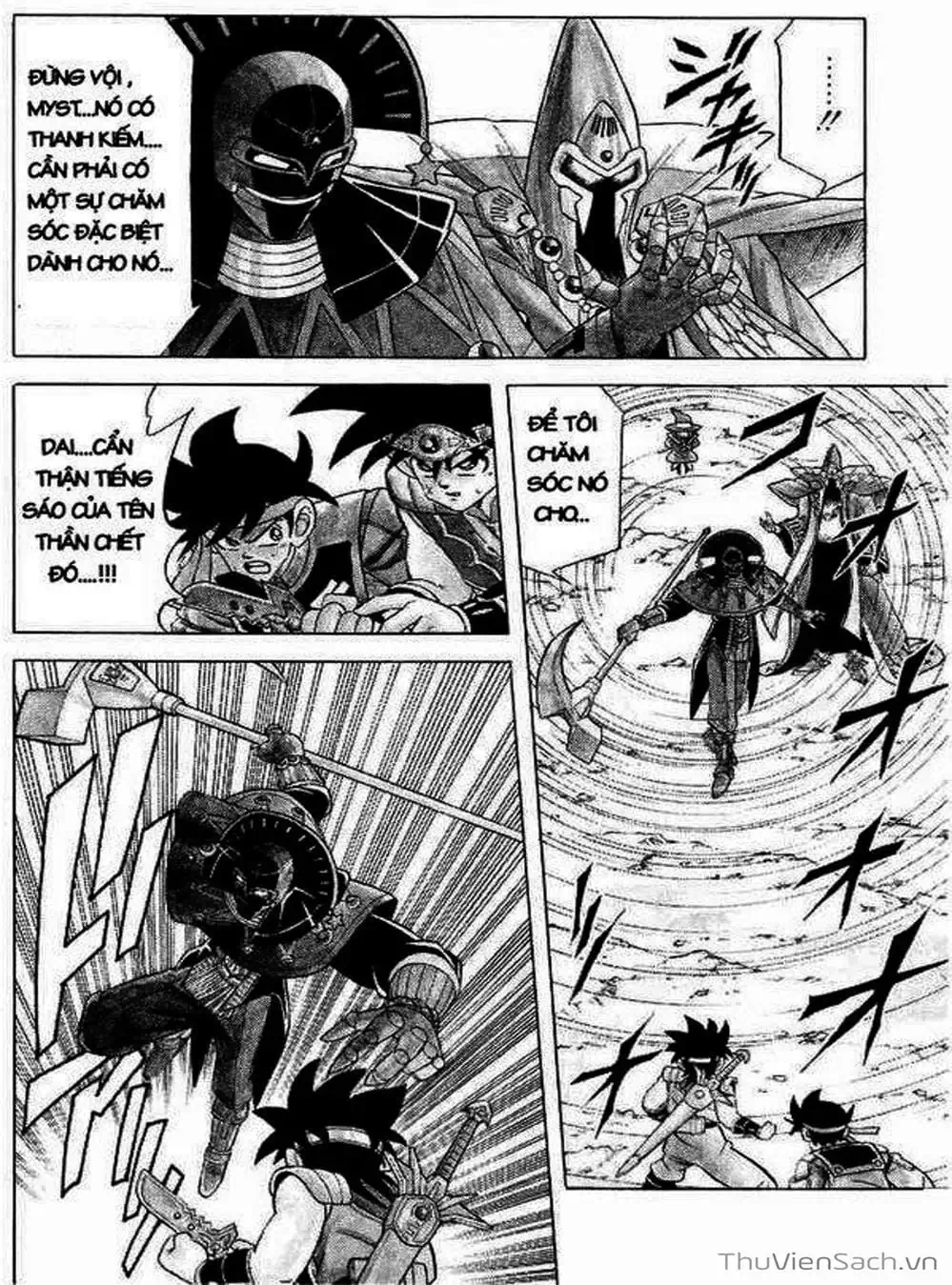 Truyện Tranh Dấu Ấn Rồng Thiêng - Dragon Quest trang 4