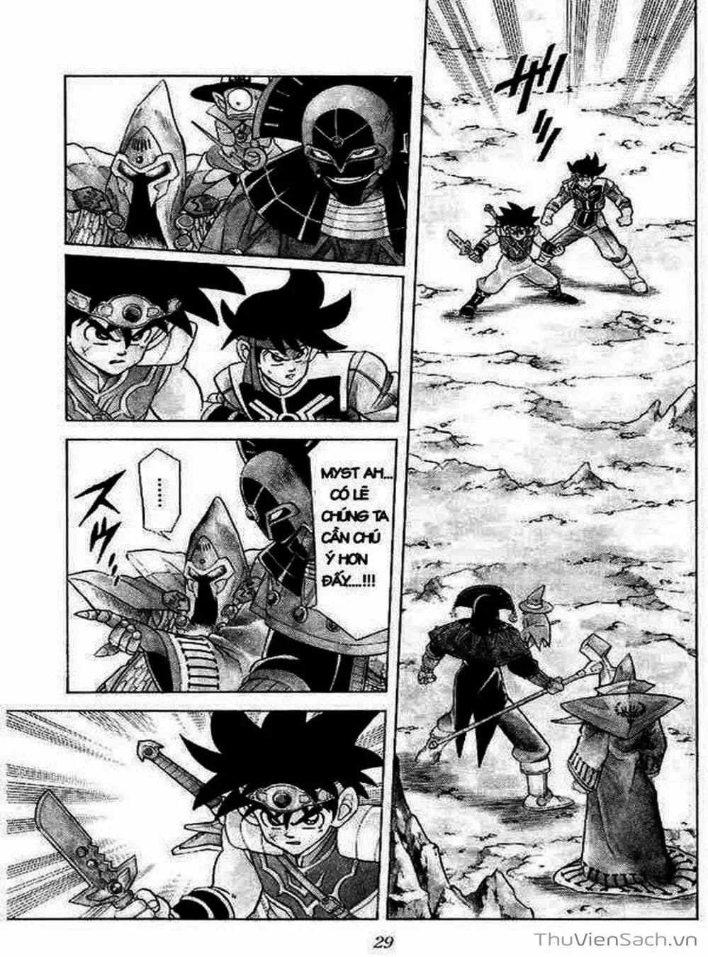 Truyện Tranh Dấu Ấn Rồng Thiêng - Dragon Quest trang 4