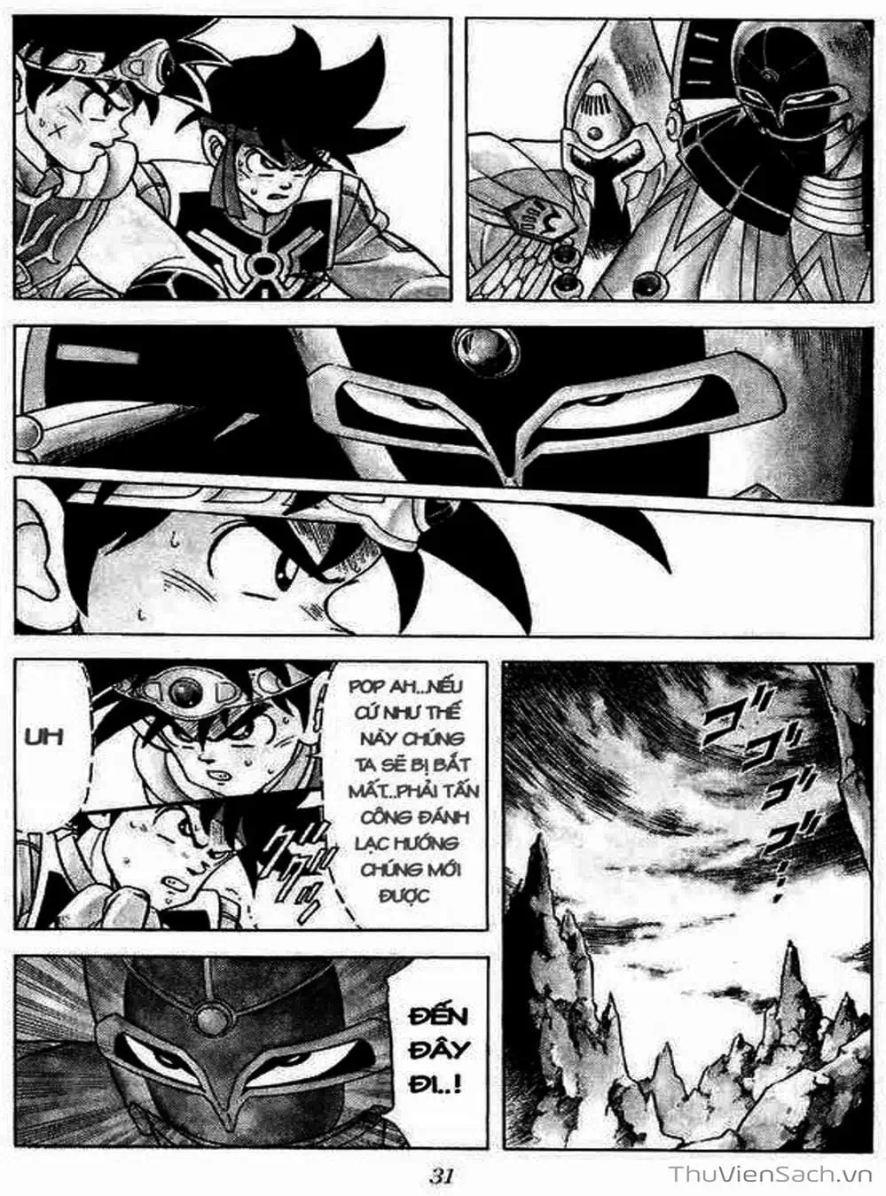 Truyện Tranh Dấu Ấn Rồng Thiêng - Dragon Quest trang 4