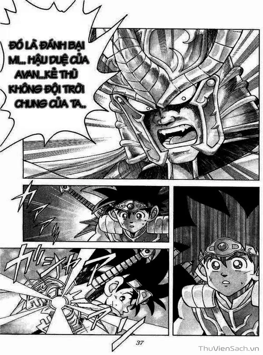 Truyện Tranh Dấu Ấn Rồng Thiêng - Dragon Quest trang 4