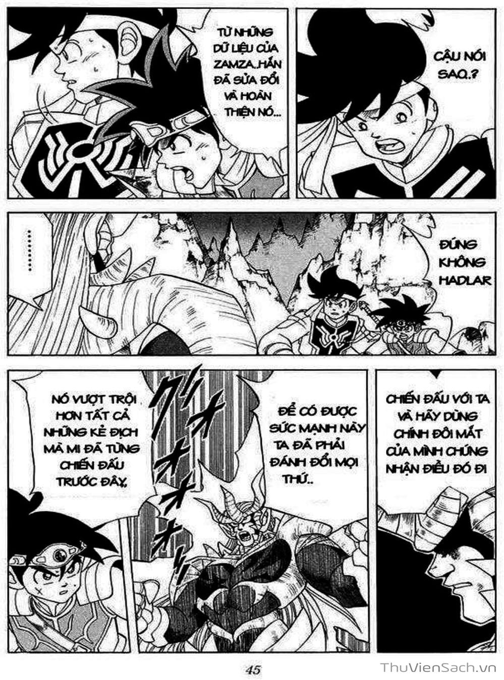 Truyện Tranh Dấu Ấn Rồng Thiêng - Dragon Quest trang 4