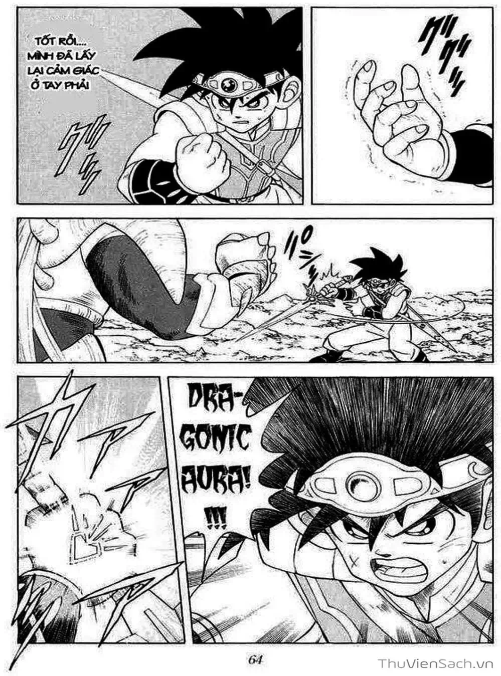 Truyện Tranh Dấu Ấn Rồng Thiêng - Dragon Quest trang 4