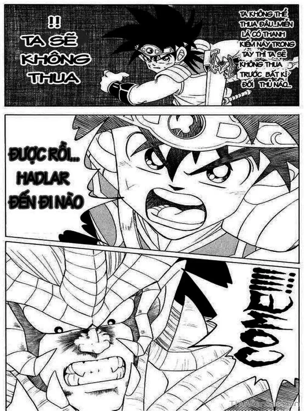 Truyện Tranh Dấu Ấn Rồng Thiêng - Dragon Quest trang 4