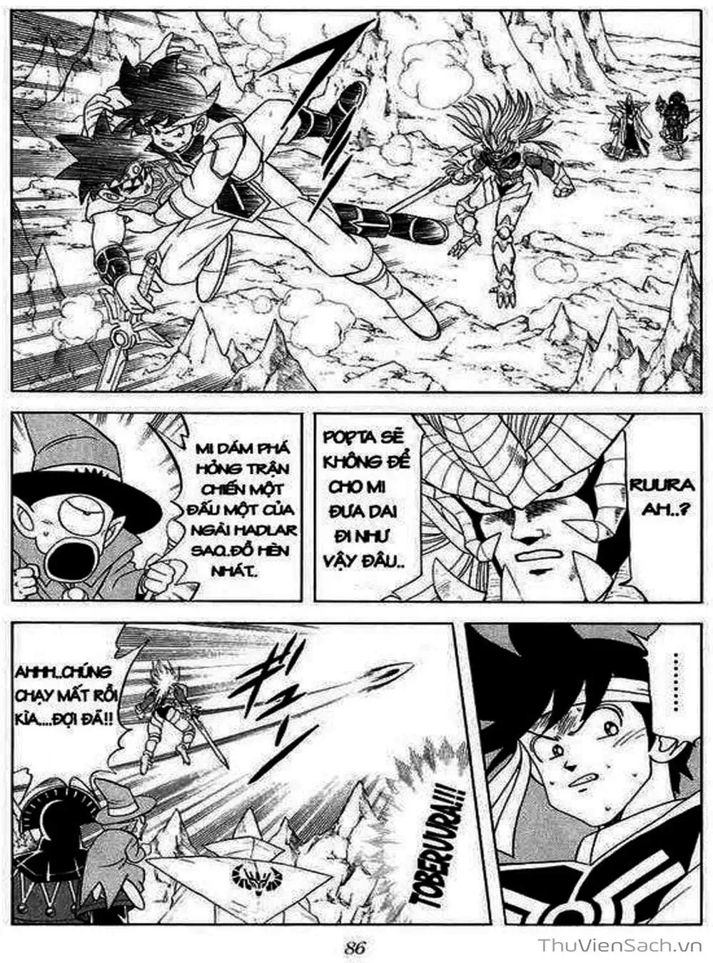 Truyện Tranh Dấu Ấn Rồng Thiêng - Dragon Quest trang 4