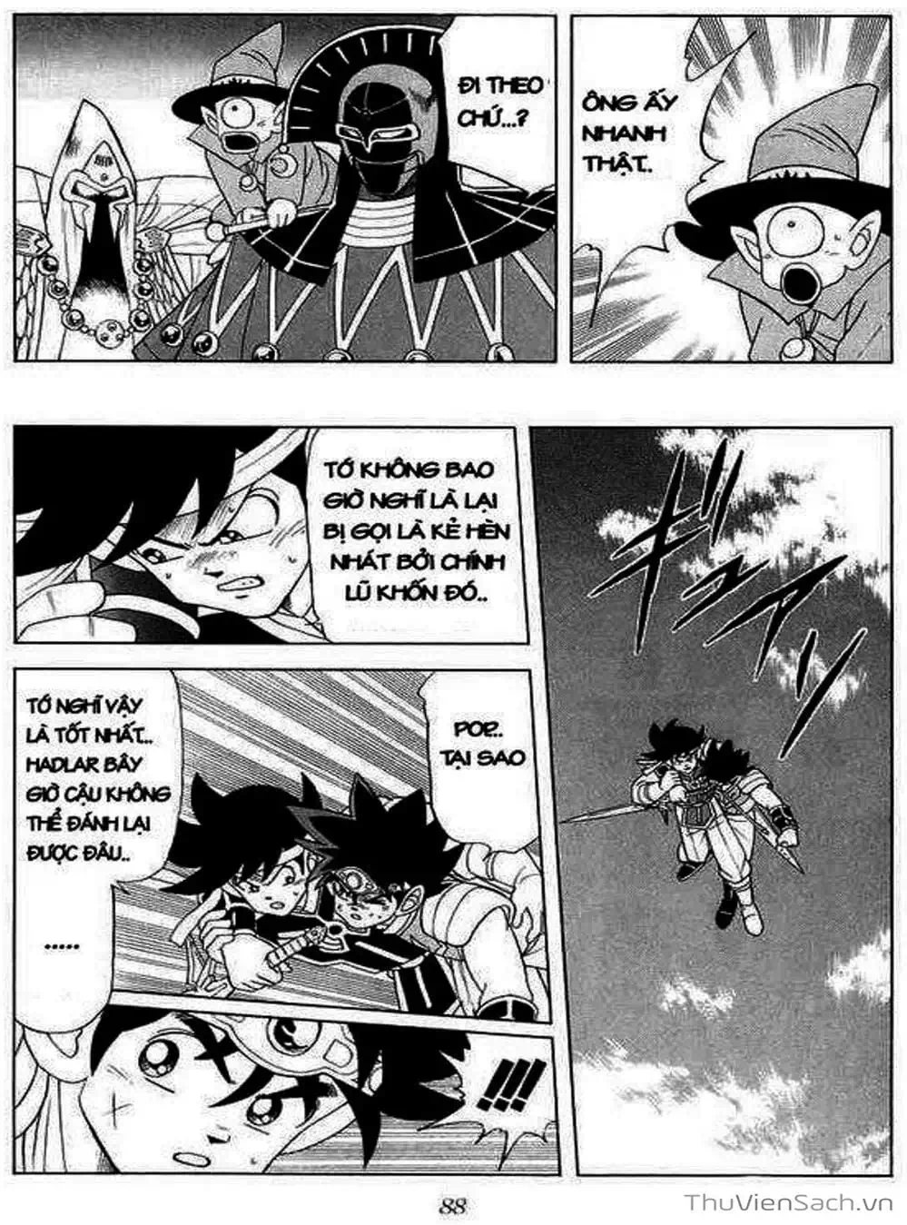 Truyện Tranh Dấu Ấn Rồng Thiêng - Dragon Quest trang 4