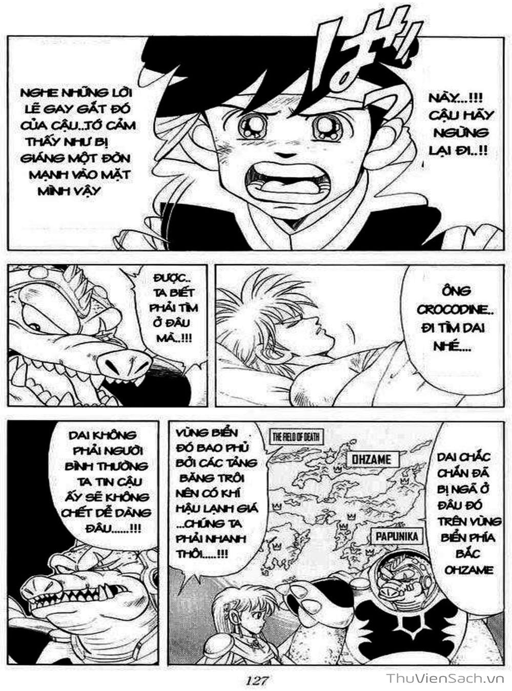 Truyện Tranh Dấu Ấn Rồng Thiêng - Dragon Quest trang 4