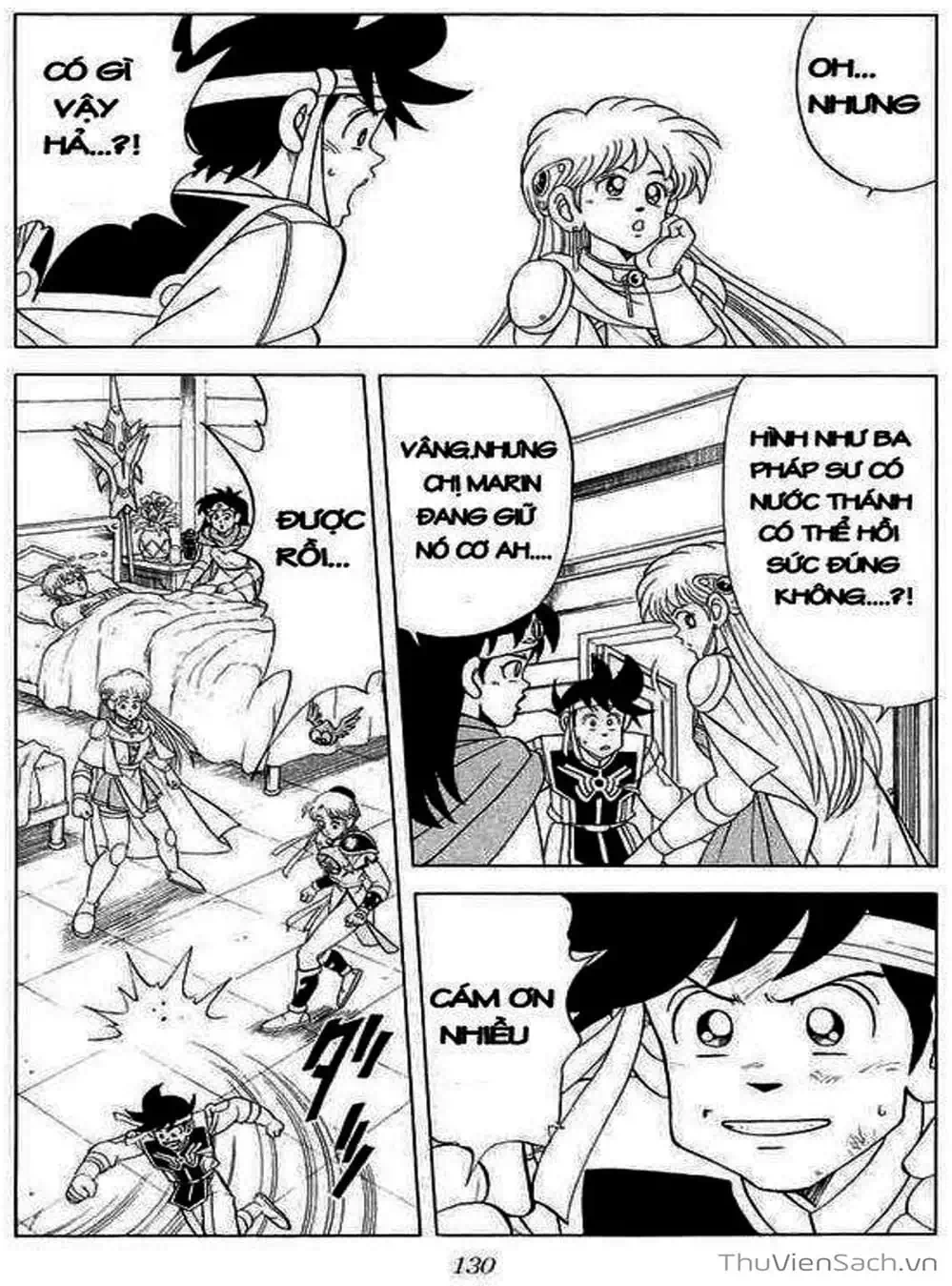 Truyện Tranh Dấu Ấn Rồng Thiêng - Dragon Quest trang 4